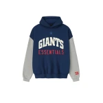 Fear of God Essentials Giants Sport Hoodie in Blue Estate and Concrete Heather | Luxury Shoes 
