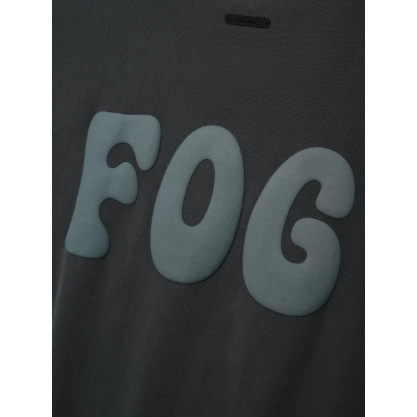 Fear of God Essentials Heavy Jersey Merch Long Sleeve Tee in Washed Iron Grey | T-shirts & vests | Luxury Shoes 