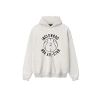 Fear of God Essentials Inglewood x All Star Weekend 2026 90s Hoodie in Oatmeal Heather | Luxury Shoes 