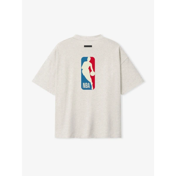 Fear of God Essentials Inglewood x All Star Weekend 2026 90s Tee in Oatmeal Heather | T-shirts & vests | Luxury Shoes 