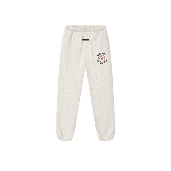 Fear of God Essentials Inglewood x All Star Weekend 2026 Classic Sweatpant in Oatmeal Heather | Luxury Shoes 