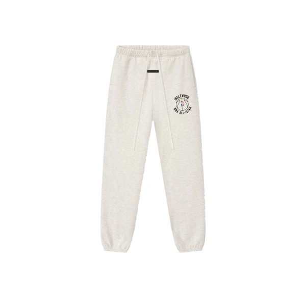 Fear of God Essentials Inglewood x All Star Weekend 2026 Classic Sweatpant in Oatmeal Heather | Luxury Shoes 