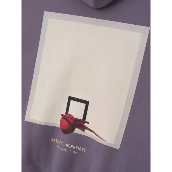 Fear of God Essentials Lakers x Barkley Hendricks 90s Hoodie in Cadet | Sweatshirts | Luxury Shoes 