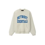 Fear of God Essentials Lions 90s Relaxed Crewneck in Marble Heather | Luxury Shoes 