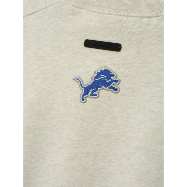 Fear of God Essentials Lions 90s Relaxed Crewneck in Marble Heather | Sweatshirts | Luxury Shoes 