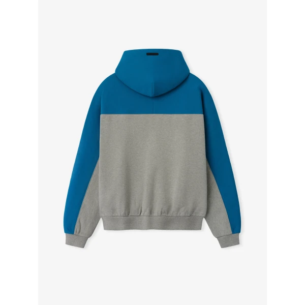 Fear of God Essentials Lions 90s Relaxed Hoodie in Concrete Heather | Sweatshirts | Luxury Shoes 