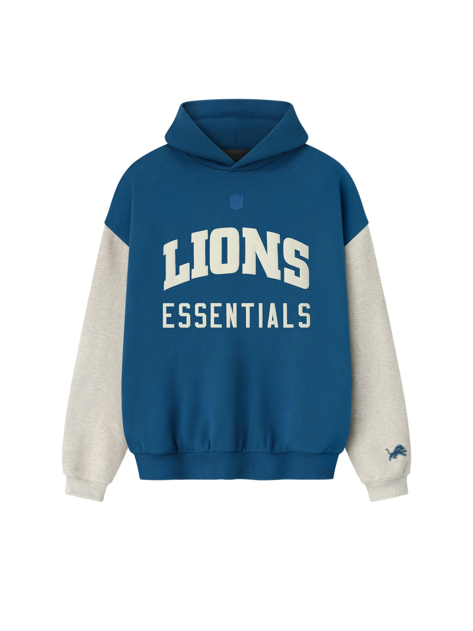 Fear of God Essentials Lions Sport Hoodie in Blue Sapphire and Heather Stone Fear of God Essentials Lions Sport Hoodie in Blue Sapphire and Heather Stone | Luxury Shoes