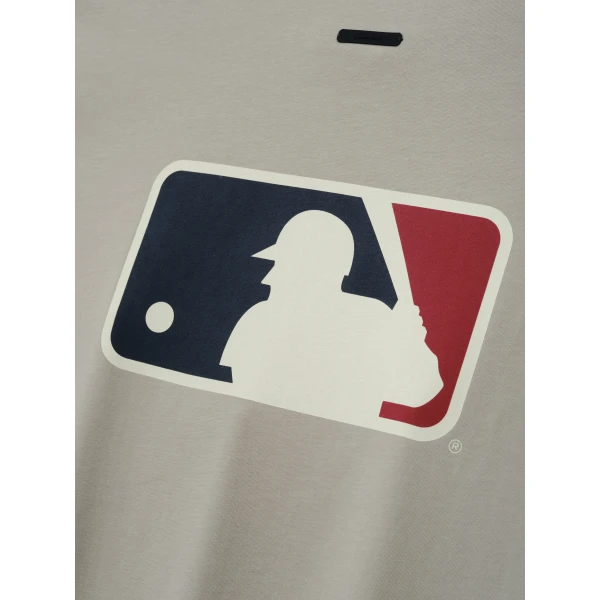 Fear of God Essentials MLB Boxy Long Sleeve Tee in Seal | T-shirts & vests | Luxury Shoes 