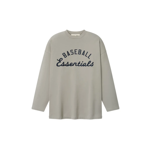 Essentials MLB Boxy Long Sleeve Tee in Seal