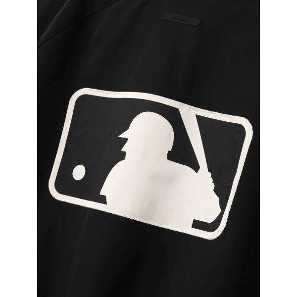Fear of God Essentials MLB Full Zip Bomber in Black | Men Jackets | Luxury Shoes 