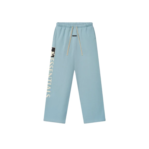 Fear of God Essentials MLB Lounge Sweatpant in Stone Blue | Luxury Shoes 