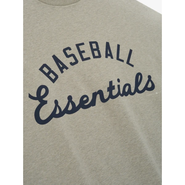 Fear of God Essentials MLB Merch Tee in Seal Heather | T-shirts & vests | Luxury Shoes 