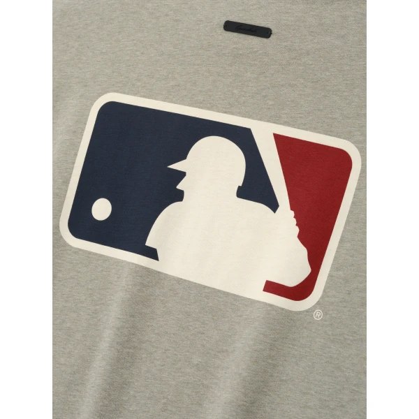 Fear of God Essentials MLB Merch Tee in Seal Heather | T-shirts & vests | Luxury Shoes 