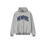 Fear of God Essentials Memphis Grizzlies 90s Hoodie in Concrete Heather | Luxury Shoes 
