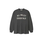 Fear of God Essentials Merch Long Sleeve Tee in Iron Grey | Luxury Shoes 