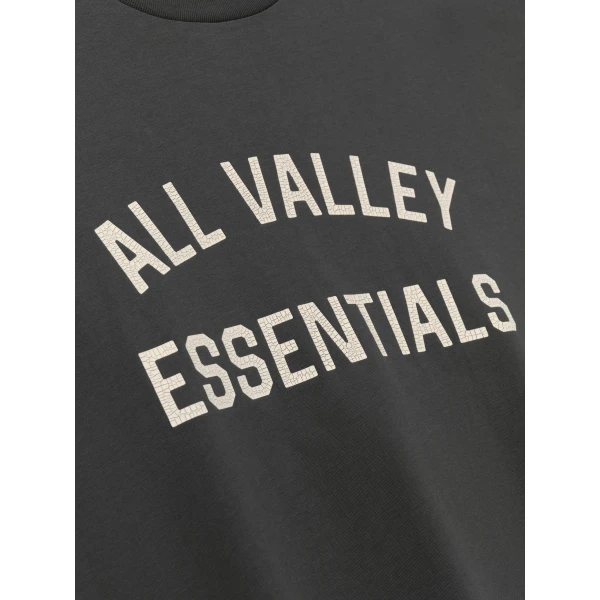 Fear of God Essentials Merch Long Sleeve Tee in Iron Grey | T-shirts & vests | Luxury Shoes 