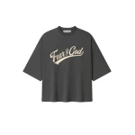 Fear of God Essentials Merch Tee Boxy Fit in Iron Grey Fear of God Essentials Merch Tee Boxy Fit in Iron Grey | Luxury Shoes