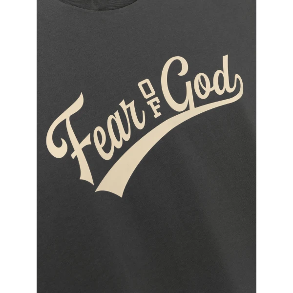 Fear of God Essentials Merch Tee Boxy Fit in Iron Grey | T-shirts & vests | Luxury Shoes 
