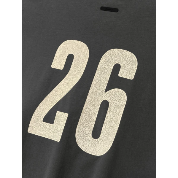 Fear of God Essentials Merch Tee Boxy Fit in Iron Grey | T-shirts & vests | Luxury Shoes 