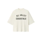 Fear of God Essentials Merch Tee Boxy Fit in Ivory Fear of God Essentials Merch Tee Boxy Fit in Ivory | Luxury Shoes