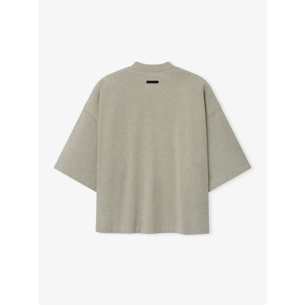 Fear of God Essentials Merch Tee Boxy Fit in Seal Heather | T-shirts & vests | Luxury Shoes 