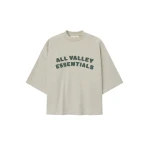 Fear of God Essentials Merch Tee Boxy Fit in Vanilla Heather Fear of God Essentials Merch Tee Boxy Fit in Vanilla Heather | Luxury Shoes