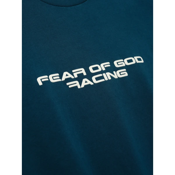 Fear of God Essentials Merch Tee in Washed Night Sea | T-shirts & vests | Luxury Shoes 
