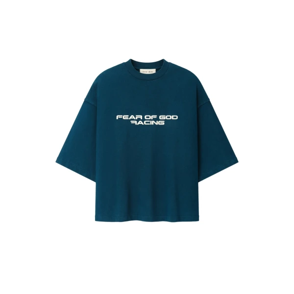 Essentials Merch Tee in Washed Night Sea