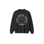 Fear of God Essentials NBA x Barkley Hendricks 90s Crewneck in Faded Black | Luxury Shoes 