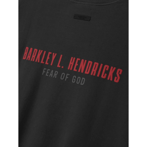 Fear of God Essentials NBA x Barkley Hendricks 90s Crewneck in Faded Black | Sweatshirts | Luxury Shoes 