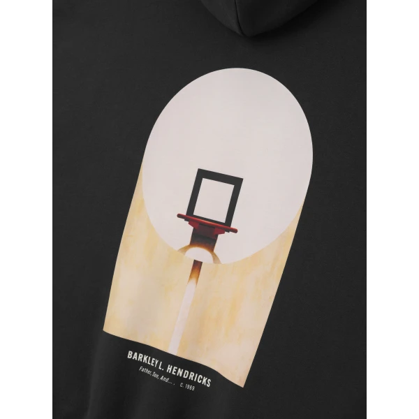 Fear of God Essentials NBA x Barkley Hendricks 90s Hoodie in Faded Black | Sweatshirts | Luxury Shoes 