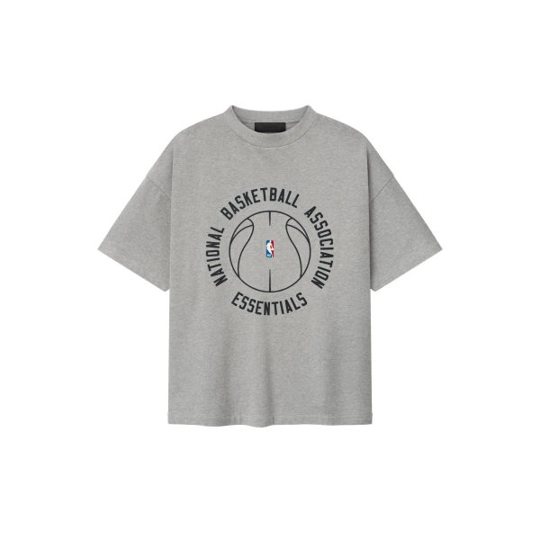 Essentials NBA x Barkley Hendricks 90s Tee in Concrete Heather