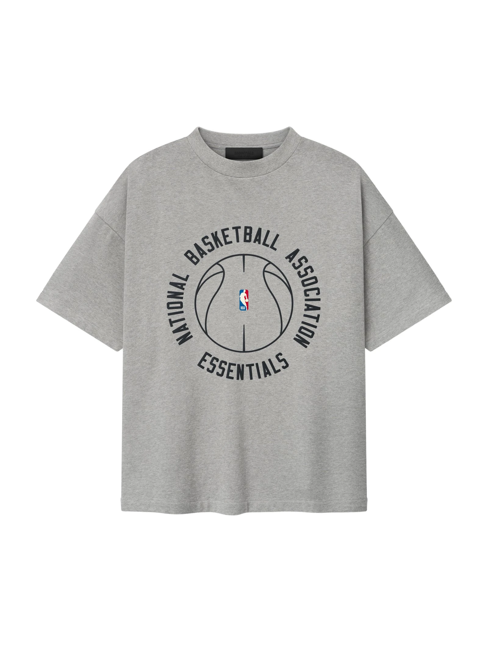 Fear of God Essentials NBA x Barkley Hendricks 90s Tee in Concrete Heather Fear of God Essentials NBA x Barkley Hendricks 90s Tee in Concrete Heather | Luxury Shoes