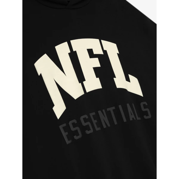 Fear of God Essentials NFL Sport Hoodie in Black | Sweatshirts | Luxury Shoes 