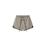 Fear of God Essentials Nylon Checkered Gym Short in Seal Fear of God Essentials Nylon Checkered Gym Short in Seal | Luxury Shoes