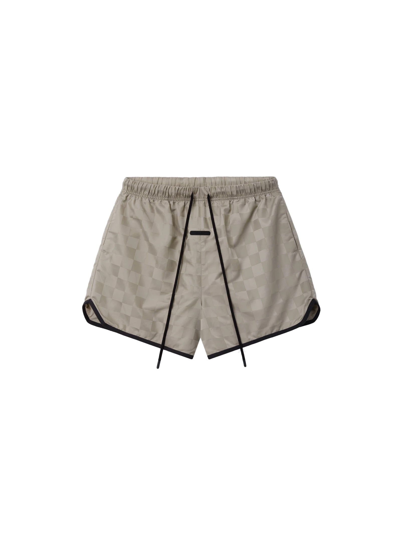 Fear of God Essentials Nylon Checkered Gym Short in Seal Fear of God Essentials Nylon Checkered Gym Short in Seal | Luxury Shoes