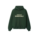 Fear of God Essentials Packers 90s Relaxed Hoodie in Forest | Luxury Shoes 
