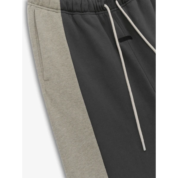 Fear of God Essentials Panelled Lounge Pant in Iron Grey and Seal Heather | Pants | Luxury Shoes 