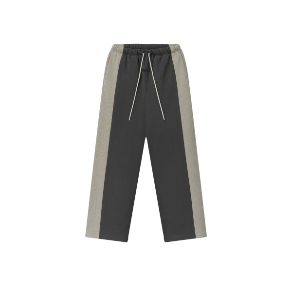 Fear of God Essentials Panelled Lounge Pant in Iron Grey and Seal Heather | Luxury Shoes 