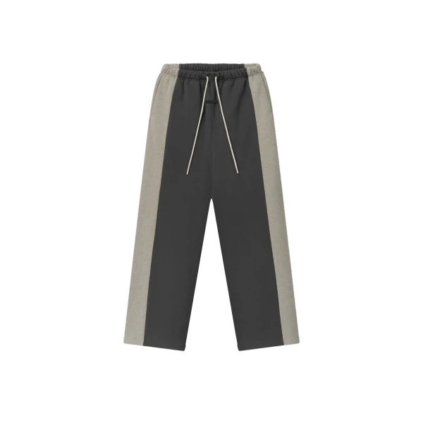 Fear of God Essentials Panelled Lounge Pant in Iron Grey and Seal Heather | Luxury Shoes 