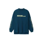 Fear of God Essentials Panelled Modern Long Sleeve Tee in Washed Night Sea | Luxury Shoes 