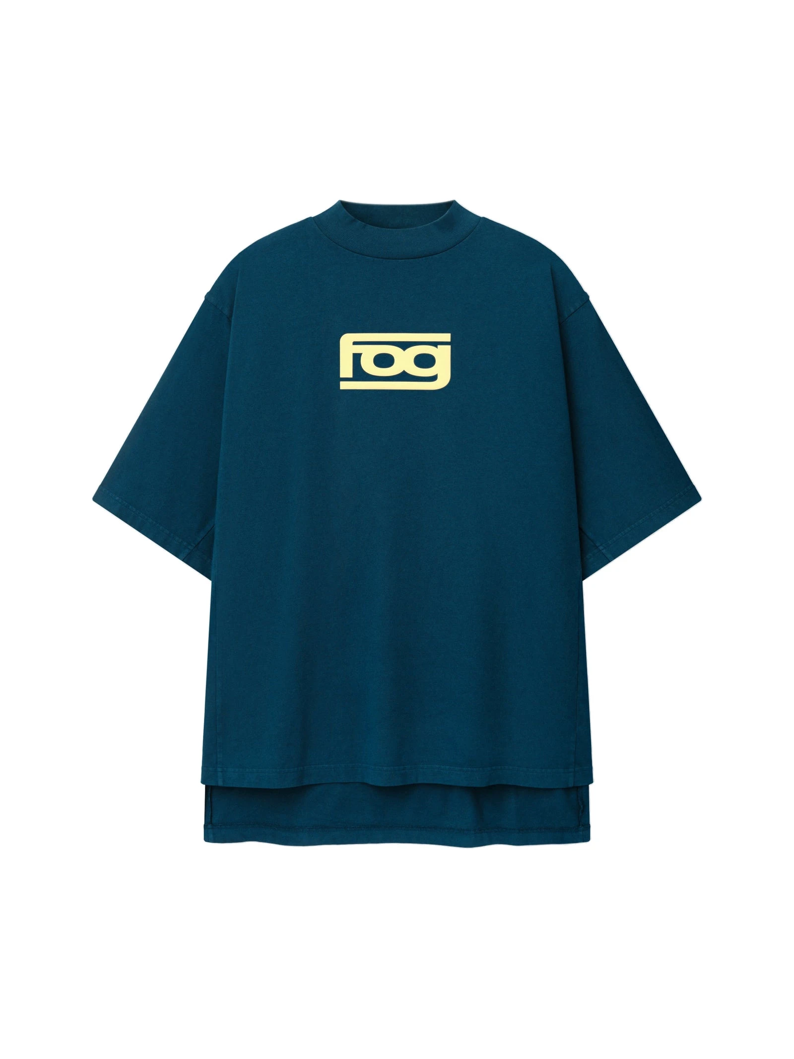Fear of God Essentials Panelled Modern Tee in Washed Night Sea Fear of God Essentials Panelled Modern Tee in Washed Night Sea | Luxury Shoes