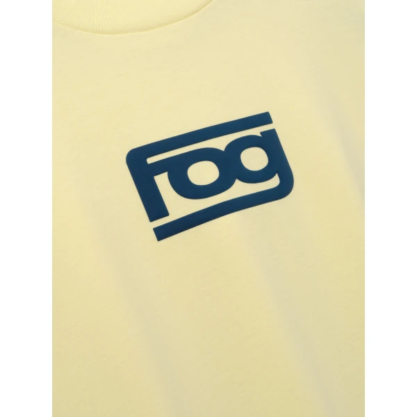 Fear of God Essentials Panelled Modern Tee in Washed Sulphur | T-shirts & vests | Luxury Shoes 
