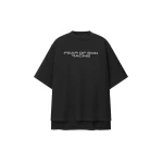 Fear of God Essentials Panelled Modern Tee in Washed Vintage Black Fear of God Essentials Panelled Modern Tee in Washed Vintage Black | Luxury Shoes