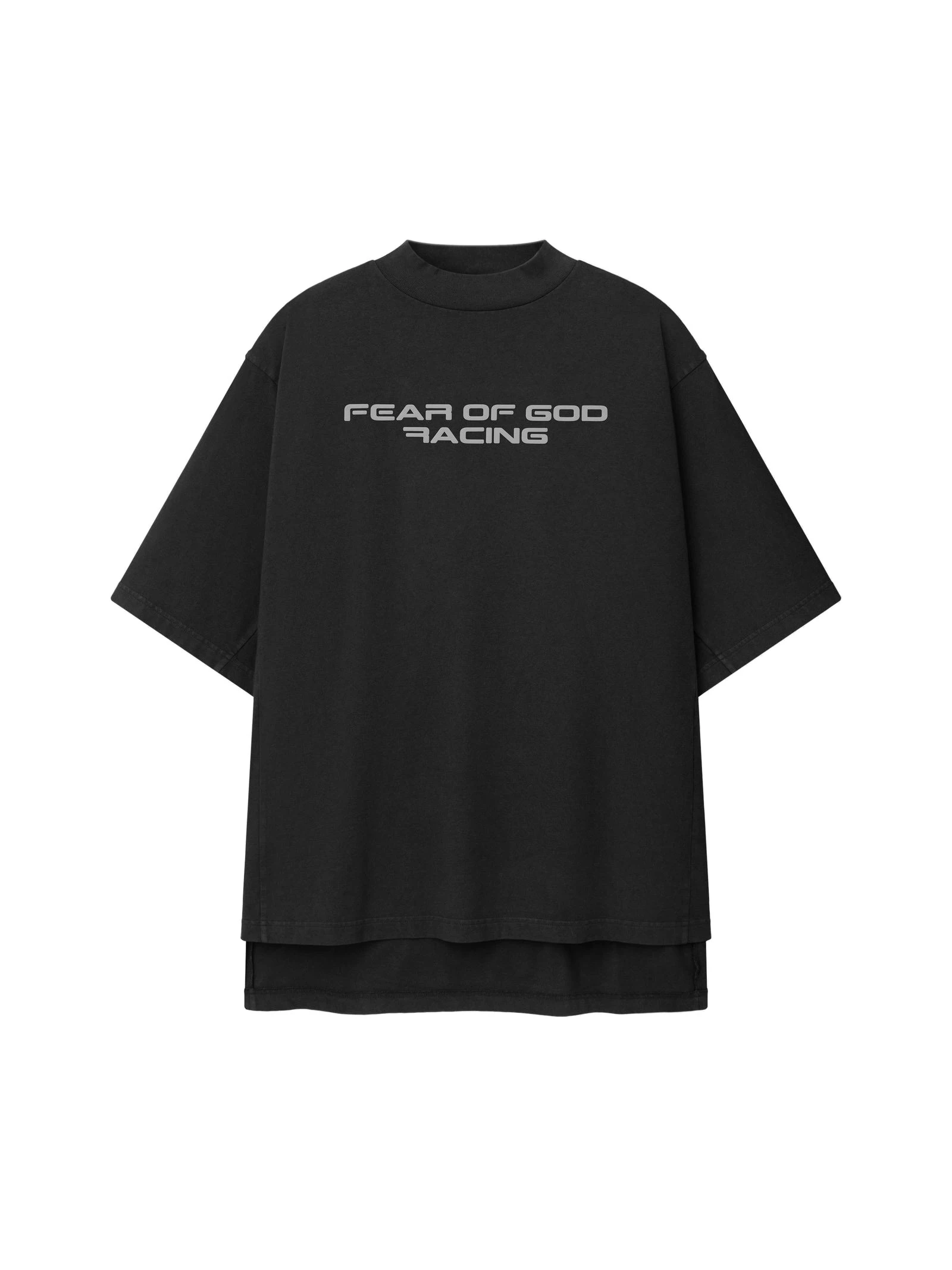 Fear of God Essentials Panelled Modern Tee in Washed Vintage Black Fear of God Essentials Panelled Modern Tee in Washed Vintage Black | Luxury Shoes