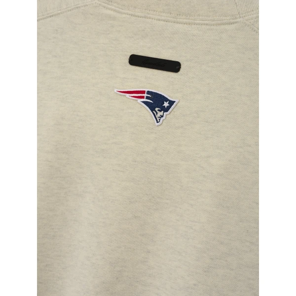 Fear of God Essentials Patriots 90s Relaxed Crewneck in Marble Heather | Sweatshirts | Luxury Shoes 