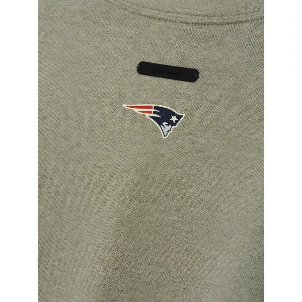 Fear of God Essentials Patriots Merch Tee in Seal Heather | T-shirts & vests | Luxury Shoes 