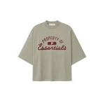 Fear of God Essentials Phillies Merch Tee in Seal Heather | Luxury Shoes 