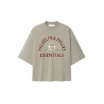 Fear of God Essentials Phillies National League Merch Tee in Seal Heather | Luxury Shoes 