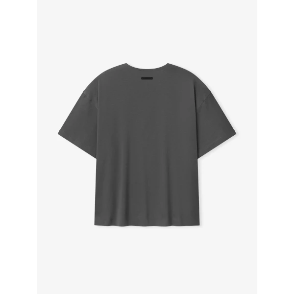 Fear of God Essentials Ponte Modern Tee Relaxed Fit in Iron Grey | T-shirts & vests | Luxury Shoes 